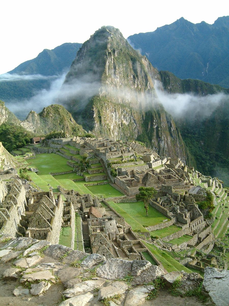 Machu Picchu im Morgenlicht